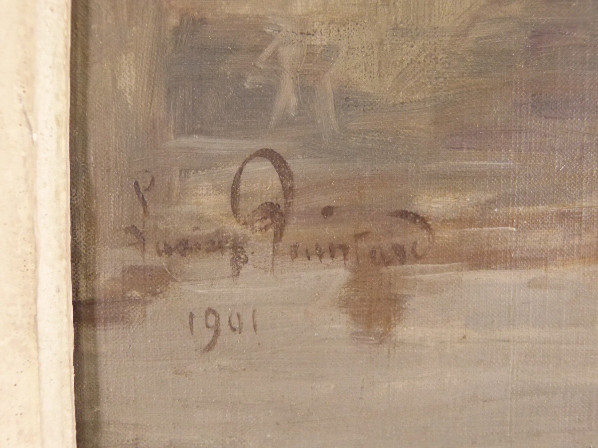 Lucien Quintard Darney Impressionist Painter Lorrain Dlg Renaudin-photo-3
