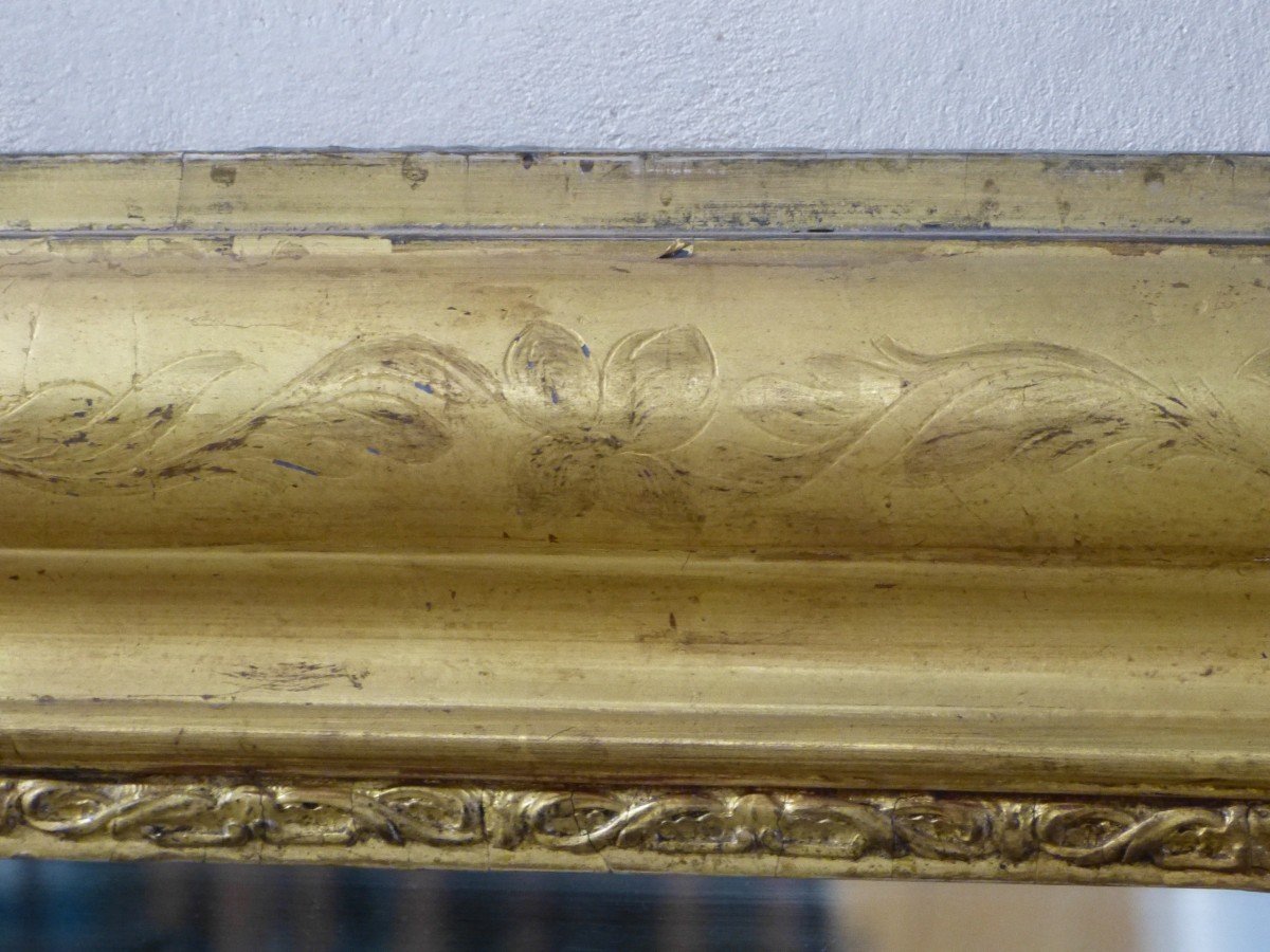Louis Philippe Golden Mirror 125 X 101 Cm-photo-1