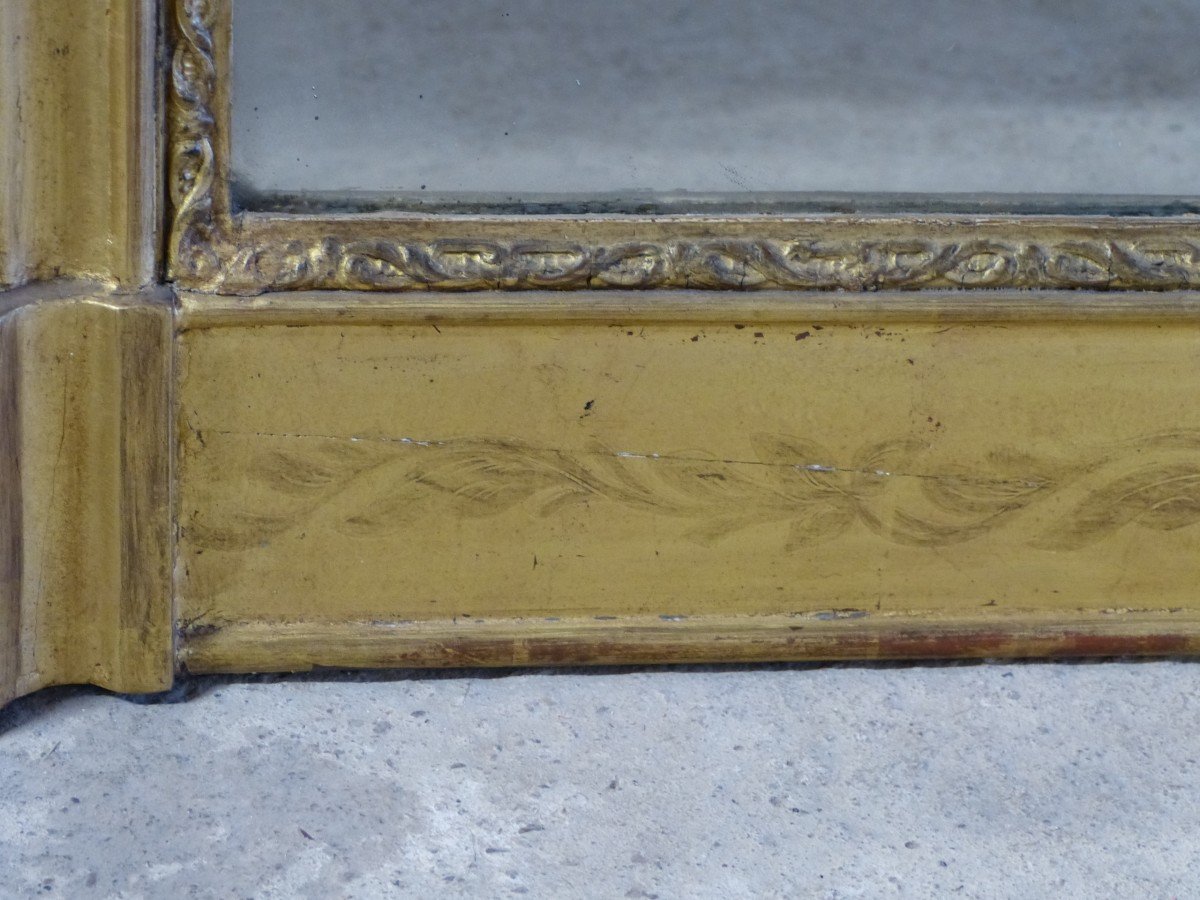 Louis Philippe Golden Mirror 125 X 101 Cm-photo-3