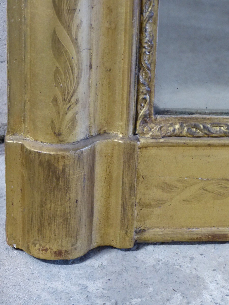 Louis Philippe Golden Mirror 125 X 101 Cm-photo-4