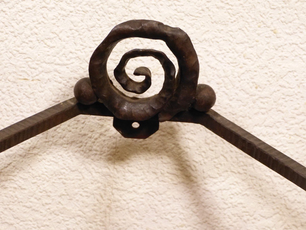 Console Art Déco En Fer Forgé Dlg Edgar Brandt -photo-3