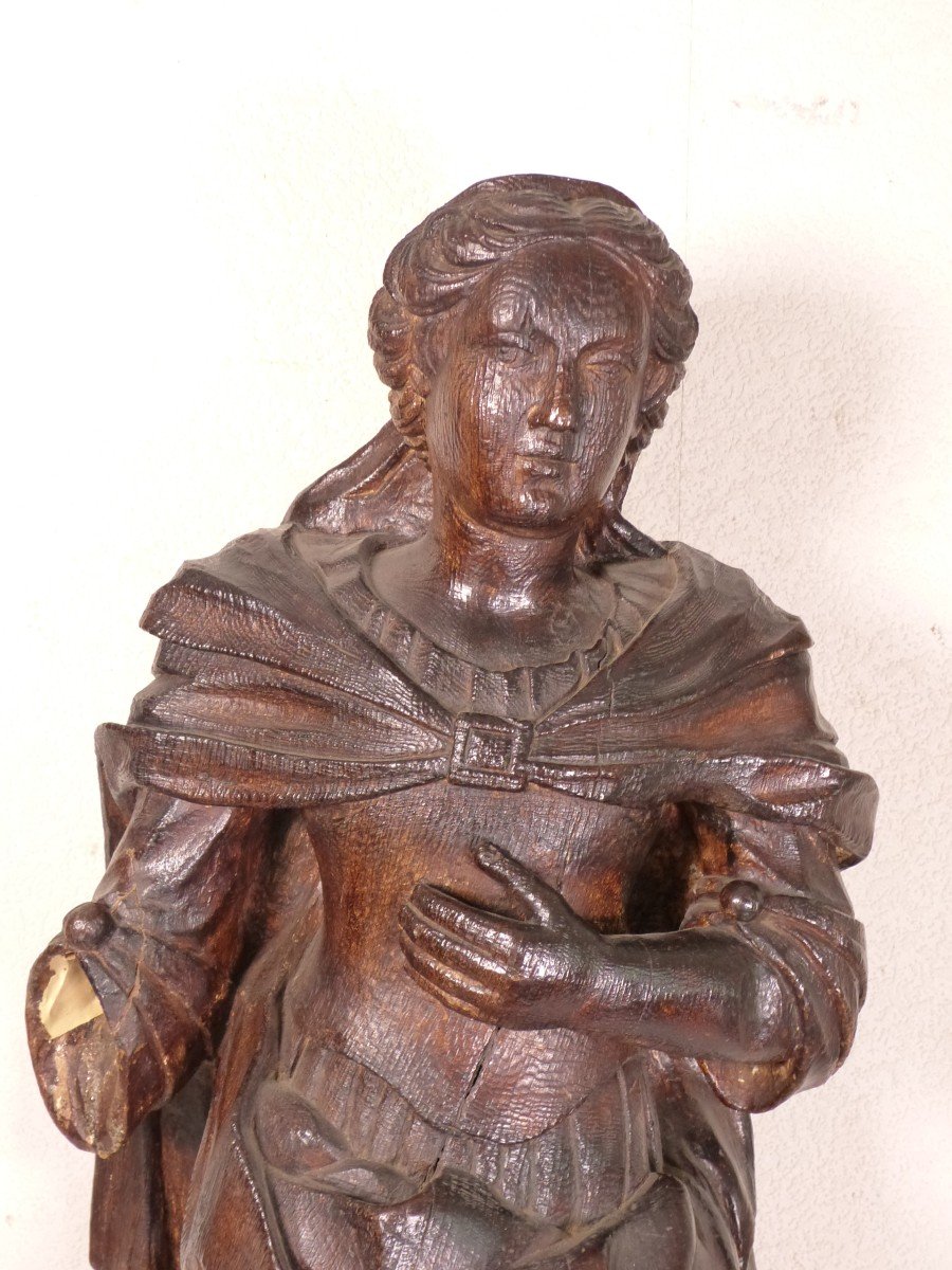 Proantic Saint Brigid Of Ireland Patron Saint Of Dairy Cows Farmyard