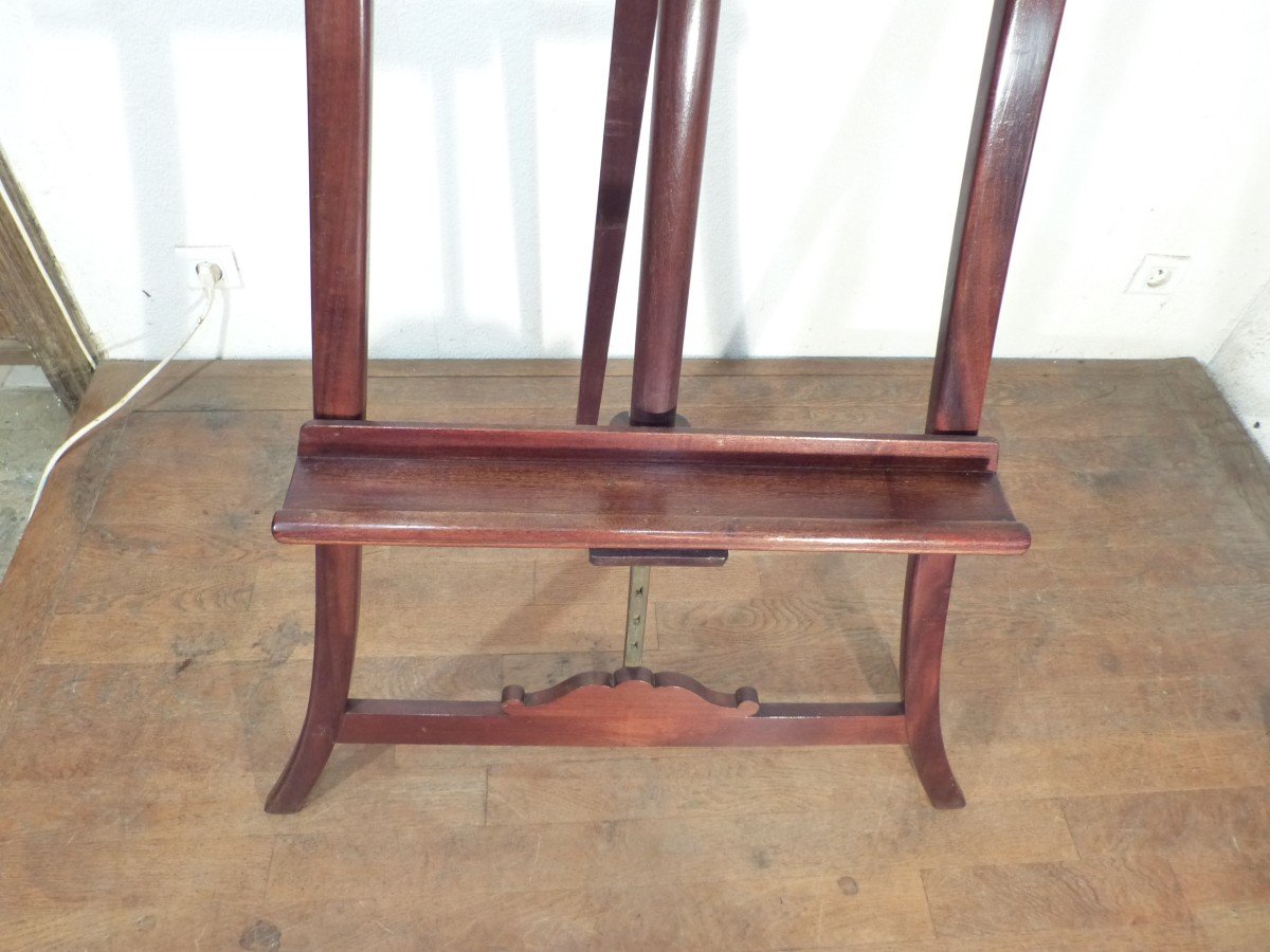Chevalet En Acajou Col De Cygnes Epoque Empire-photo-3
