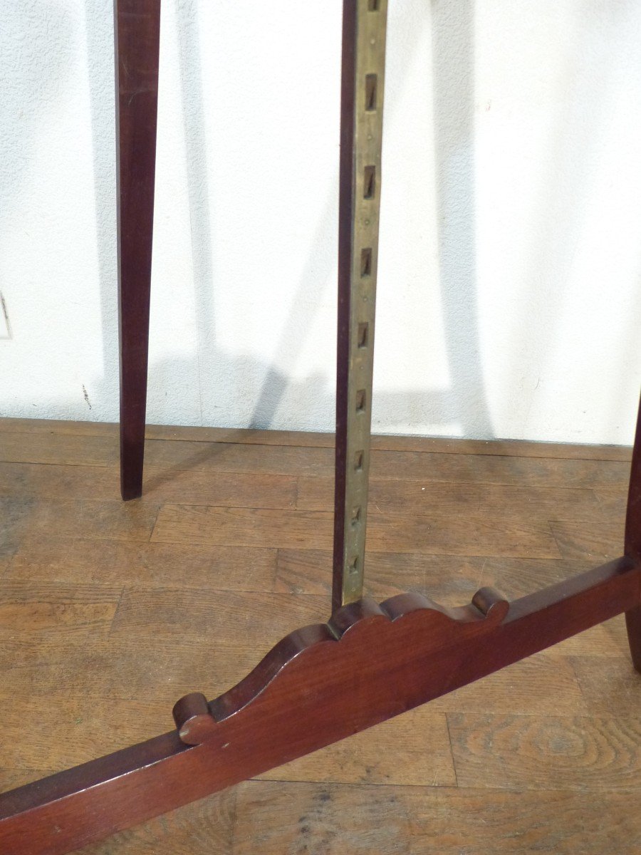 Chevalet En Acajou Col De Cygnes Epoque Empire-photo-2