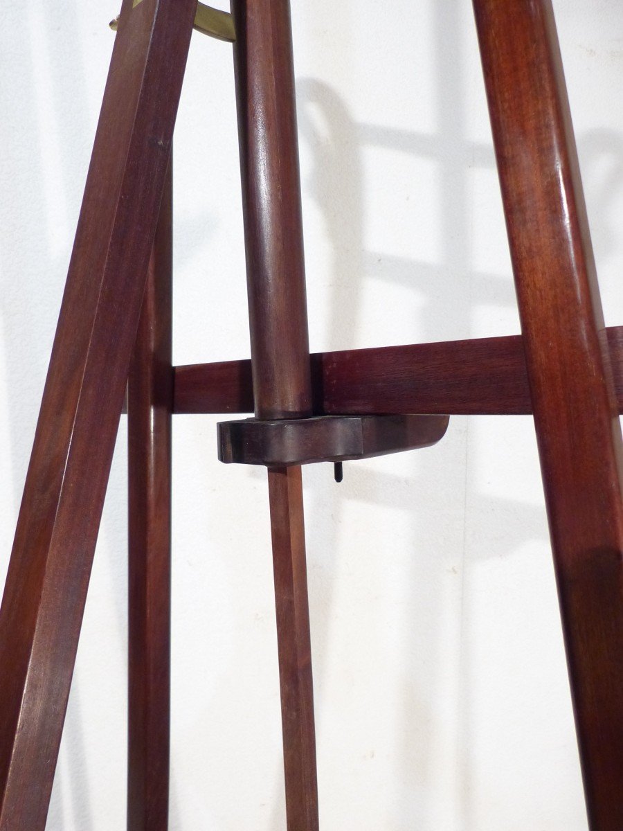 Chevalet En Acajou Col De Cygnes Epoque Empire-photo-6