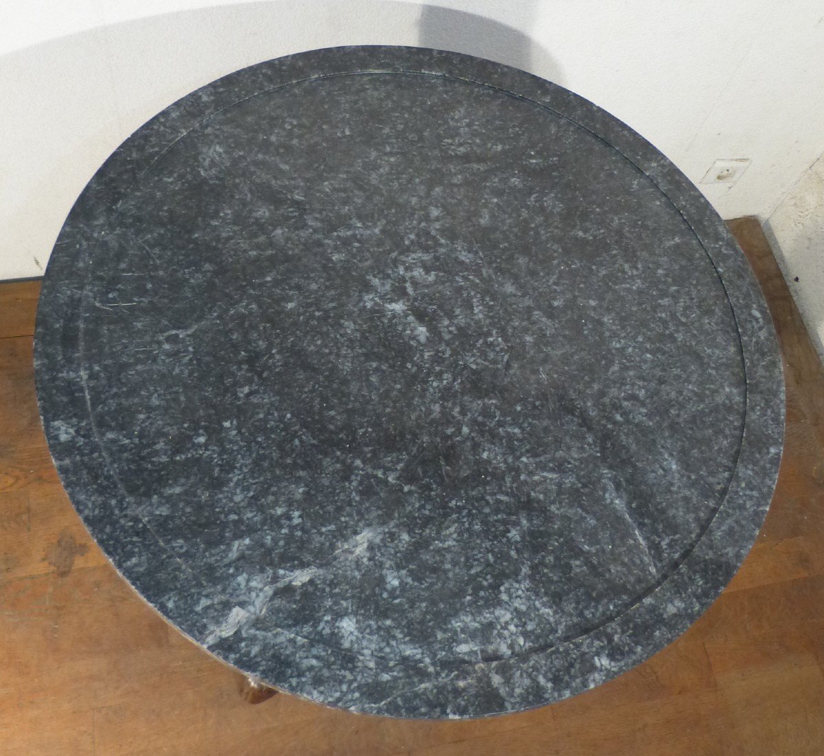 Etruscan Empire Pedestal Table With Marble Top 19th-photo-4