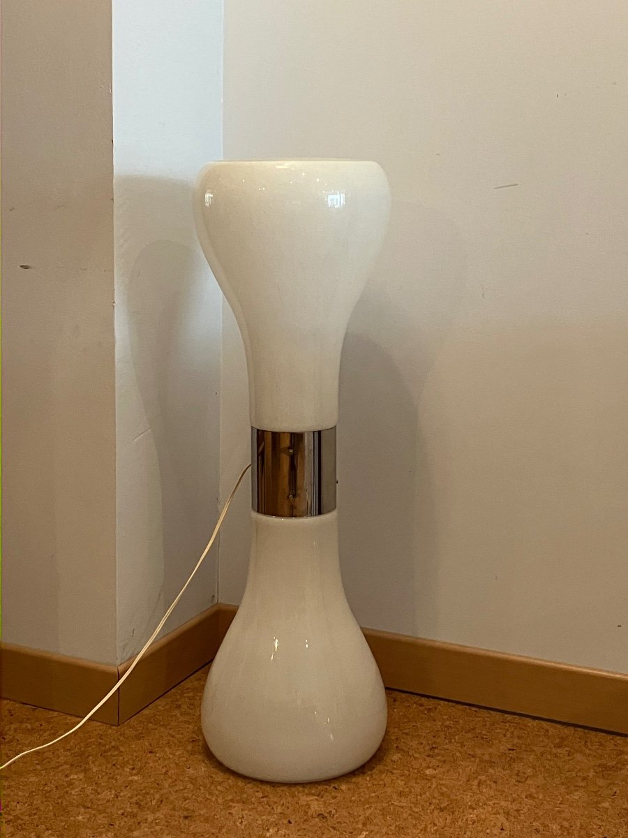 Carlo Nason Birillo Floor Lamp For Mazzega 60s Murano Glass Floor Lamp Italian Design-photo-4