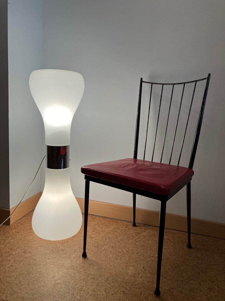 Carlo Nason Birillo Floor Lamp For Mazzega 60s Murano Glass Floor Lamp Italian Design