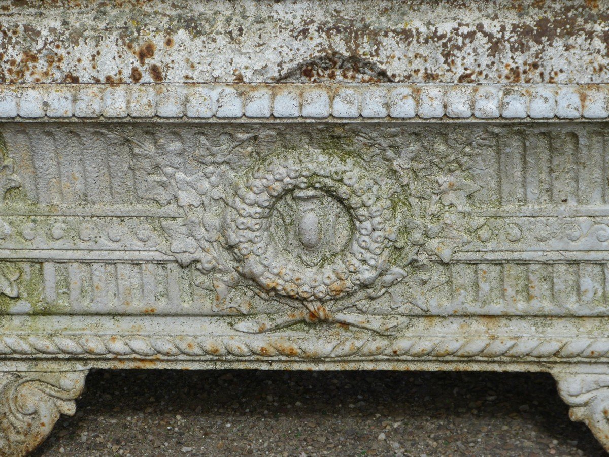 19th Century Cast Iron Planter-photo-2