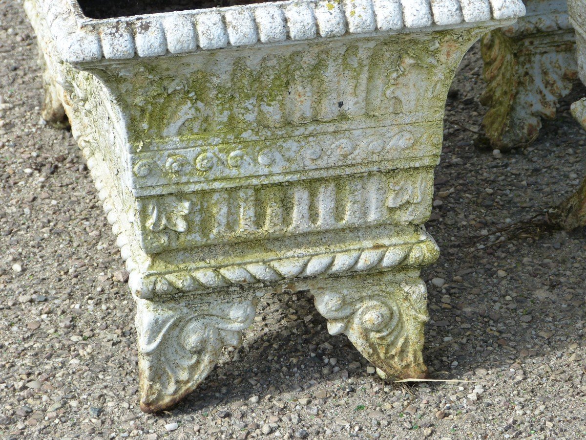 19th Century Cast Iron Planter-photo-1