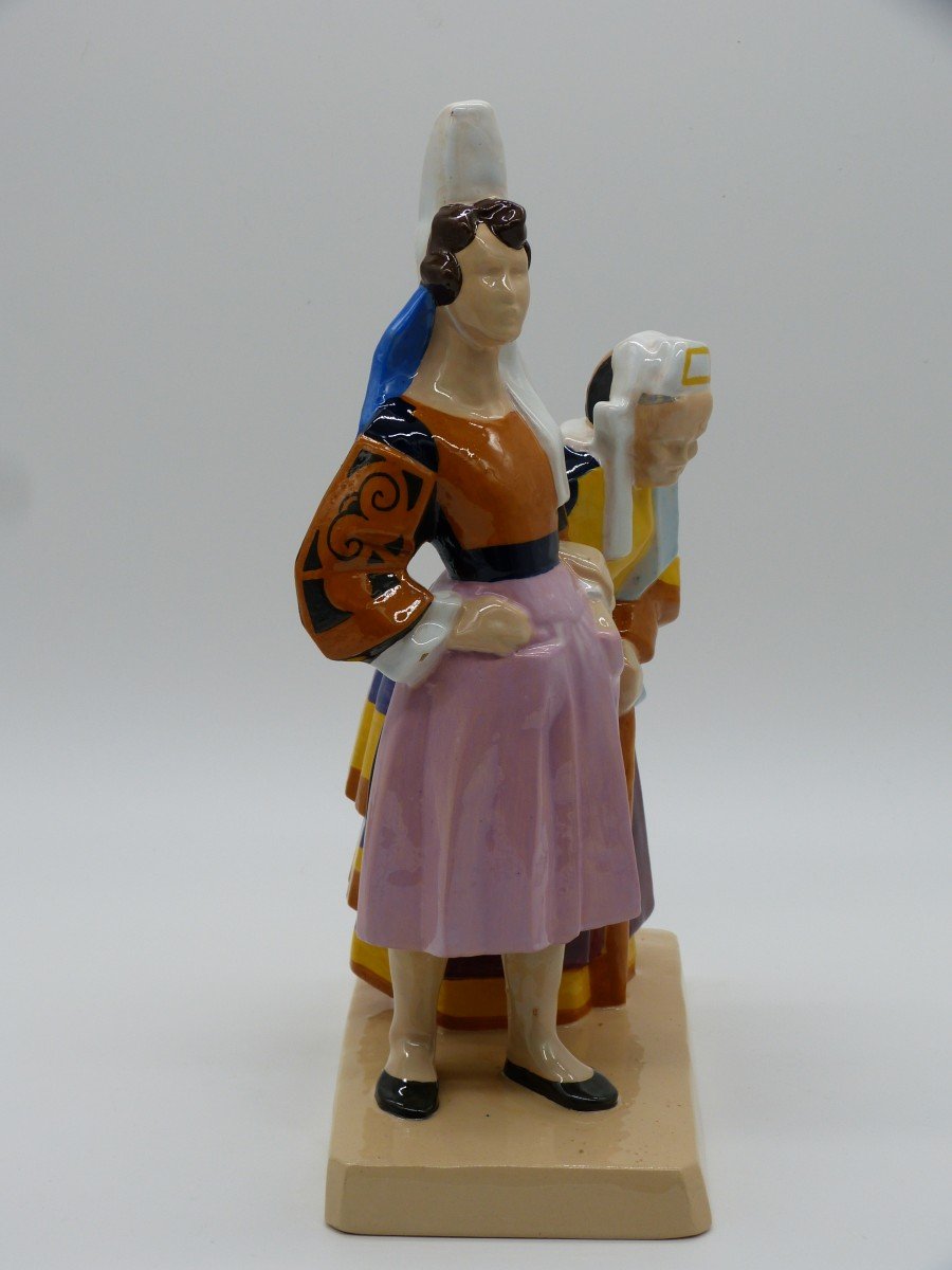 Robert Micheau-vernez Groupe Henriot Quimper  Les Deux âges Du Pays Bigouden-photo-2