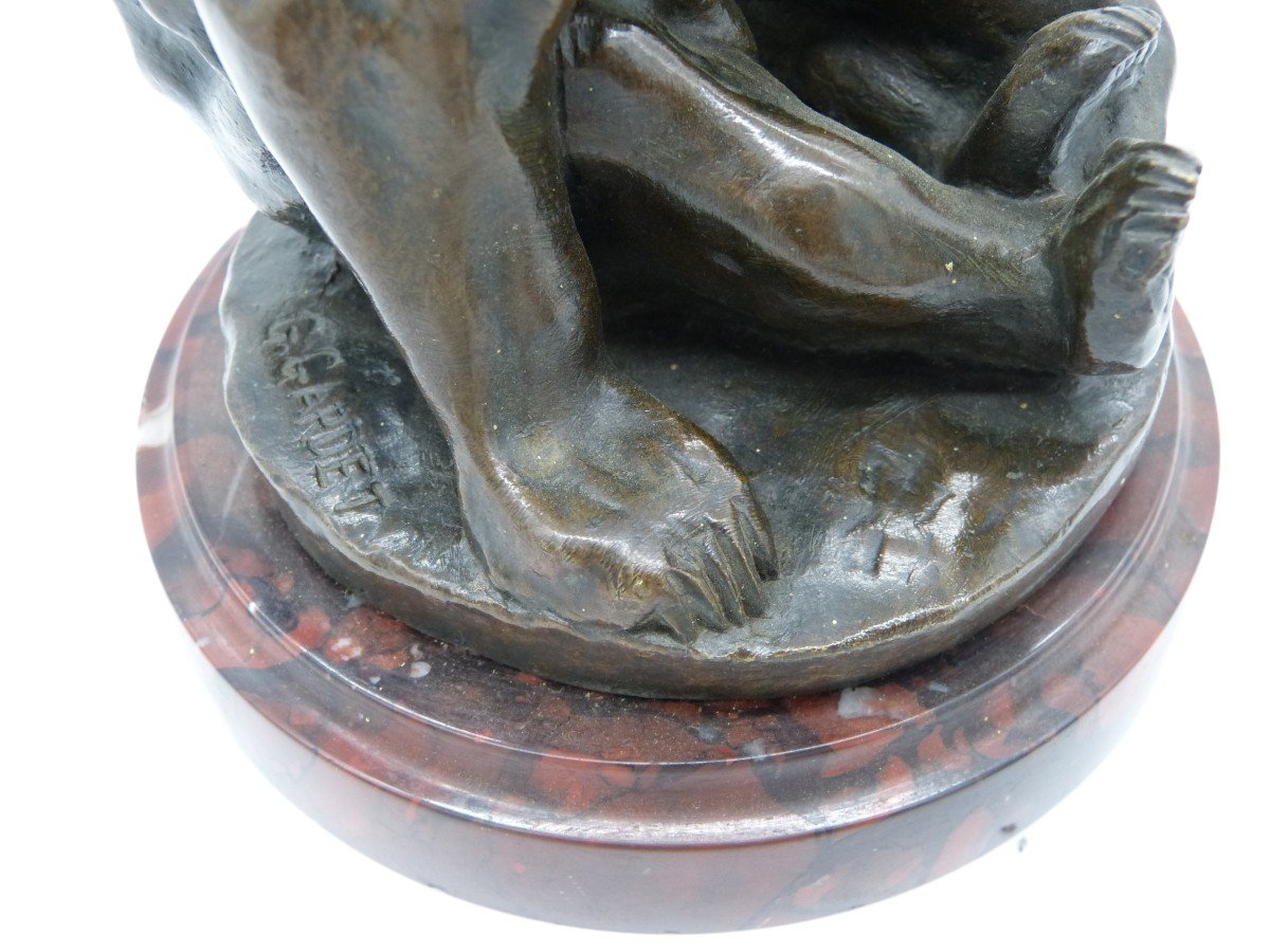 Georges Gardet Ours En Bronze Siot Paris Fondeur Numéroté-photo-7