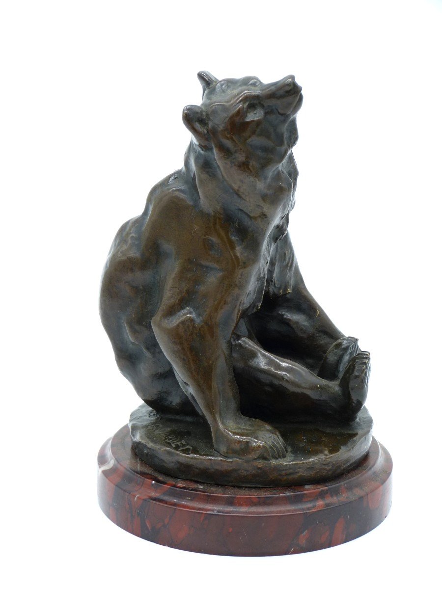 Georges Gardet Ours En Bronze Siot Paris Fondeur Numéroté