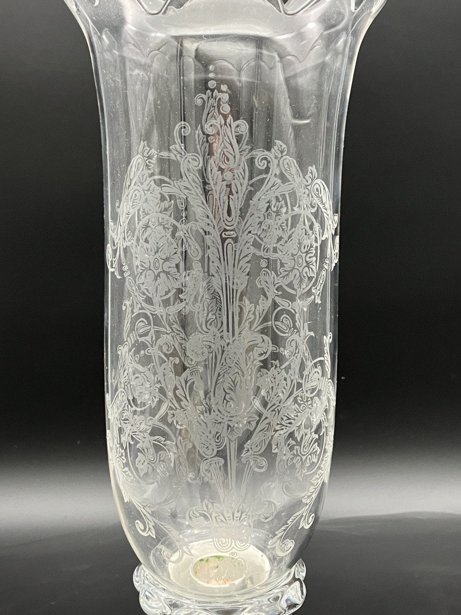 Baccarat Paire De Photophores En Cristal -photo-7