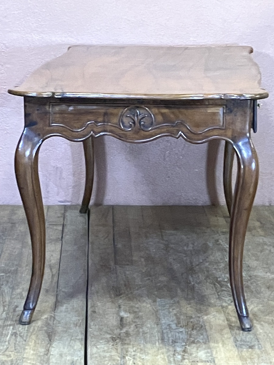 18th Century Louis XV Provençal Walnut Desk-photo-3