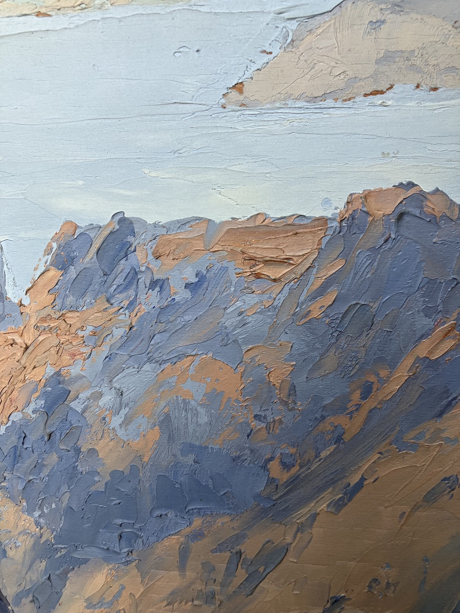André Kauffer Corse Calanches De Piana 53 x 72 cm Entourage De  Pierre Bach-photo-5