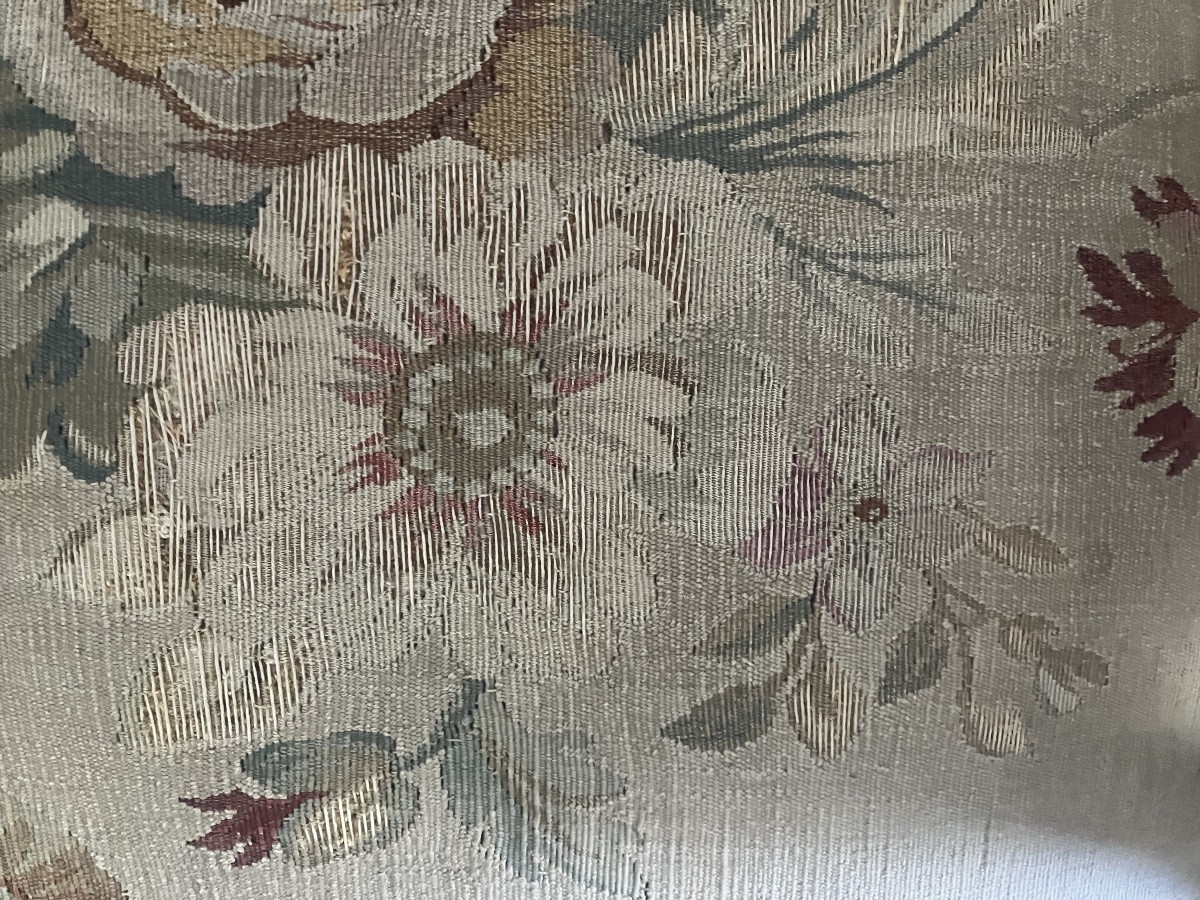 Salon bois doré Louis XVI tapisserie Aubusson Napoléon III-photo-7