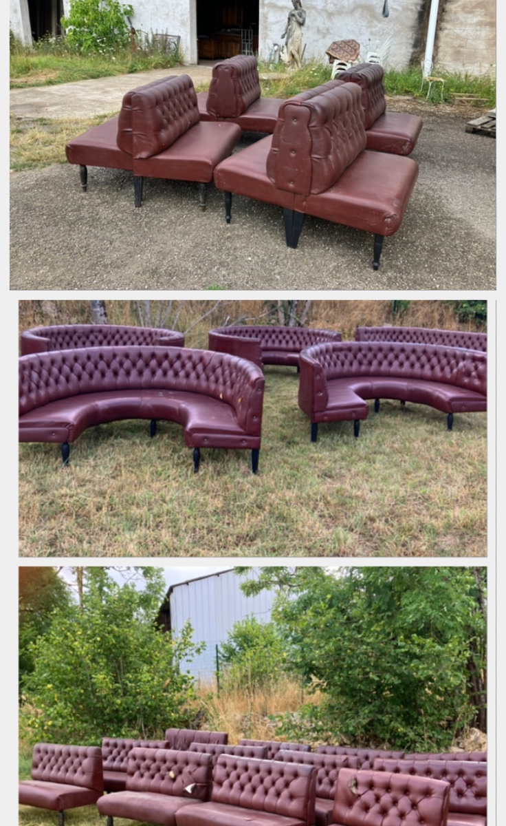 Large Batch Of Lounge Bar Benches Various Formats