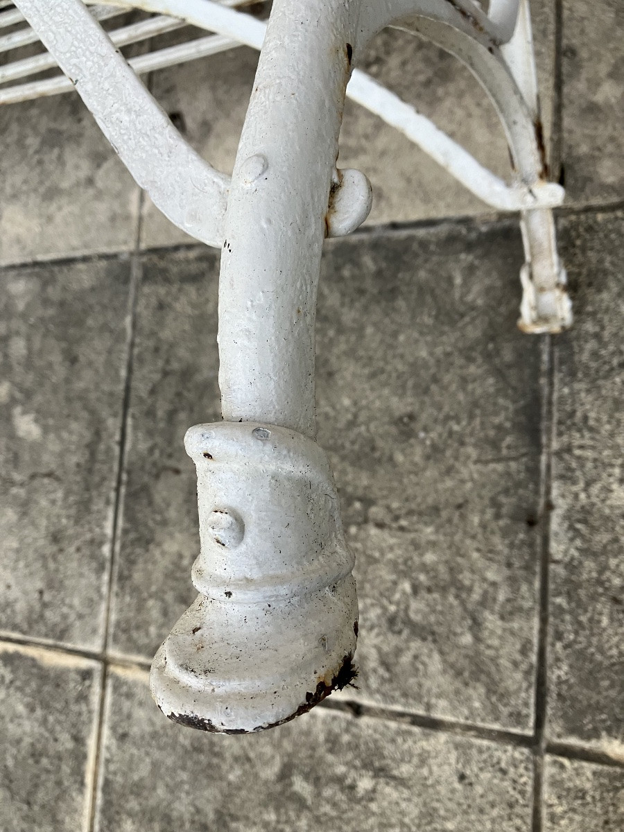 Banc en fer et fonte Arras 19 eme-photo-2