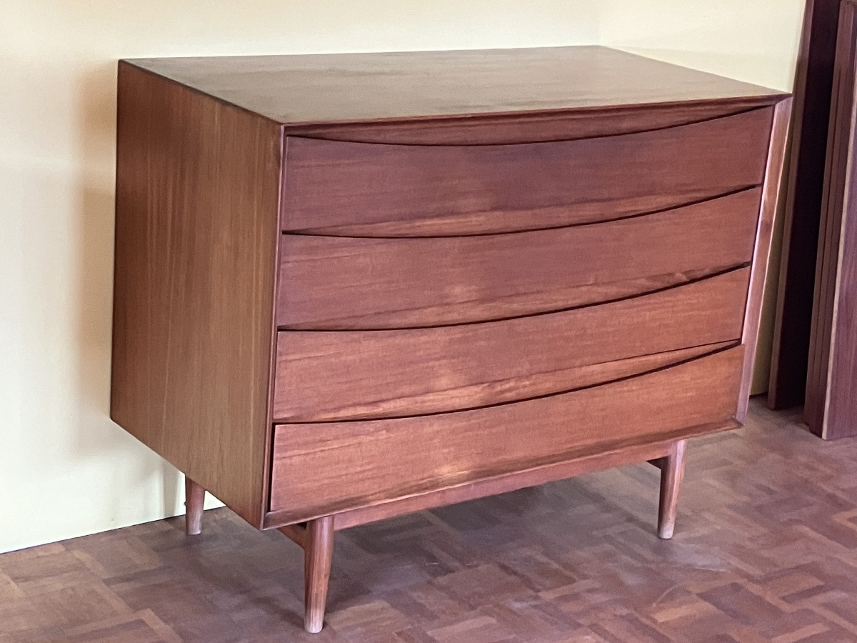 Arne VODDER Commode scandinave edition Sibast 1960 Danemark en Teck-photo-8