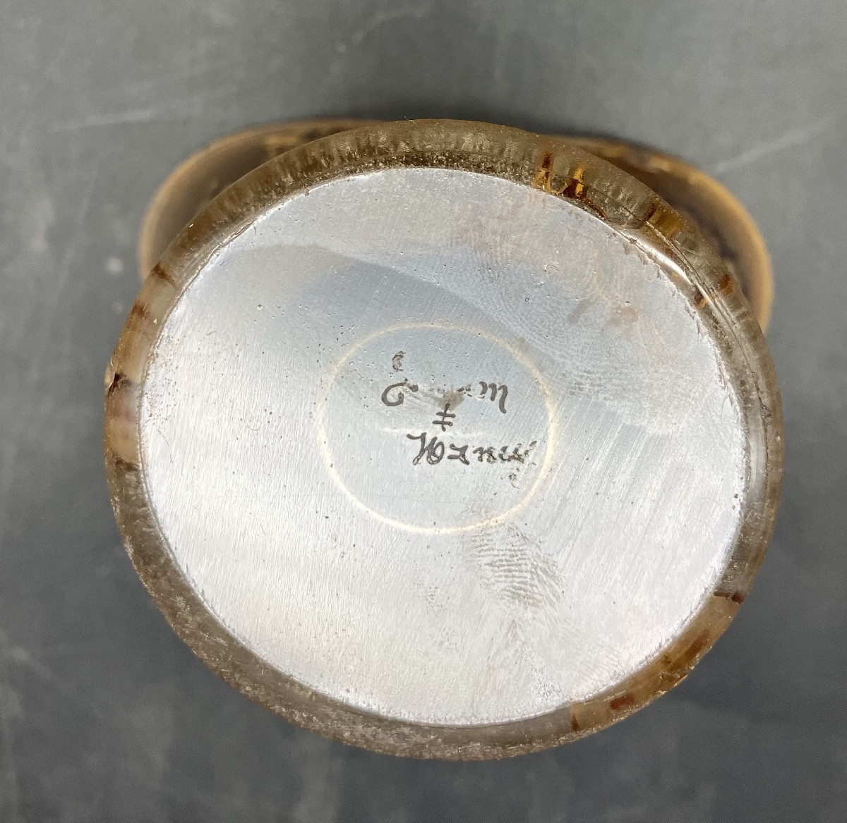 Daum Nancy Art Nouveau Vase With The Motto "whoever Rubs Against It Gets Pricked" Cross Of Lorraine And Thistle-photo-2