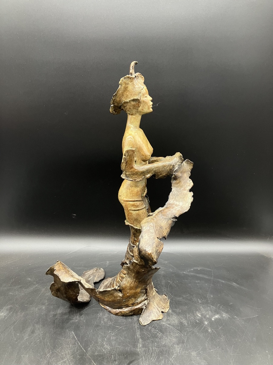 Annabelle Delaigue Bronze Gestures Of The Wind Lost Wax Limited Edition -photo-2