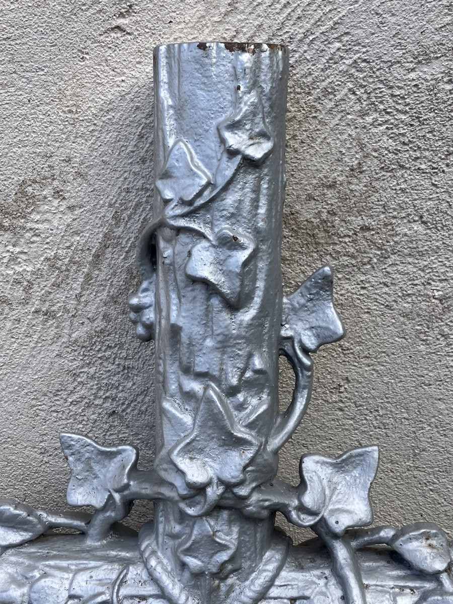 Cast Iron Cemetery Cross Christ Height 131 Cm-photo-4