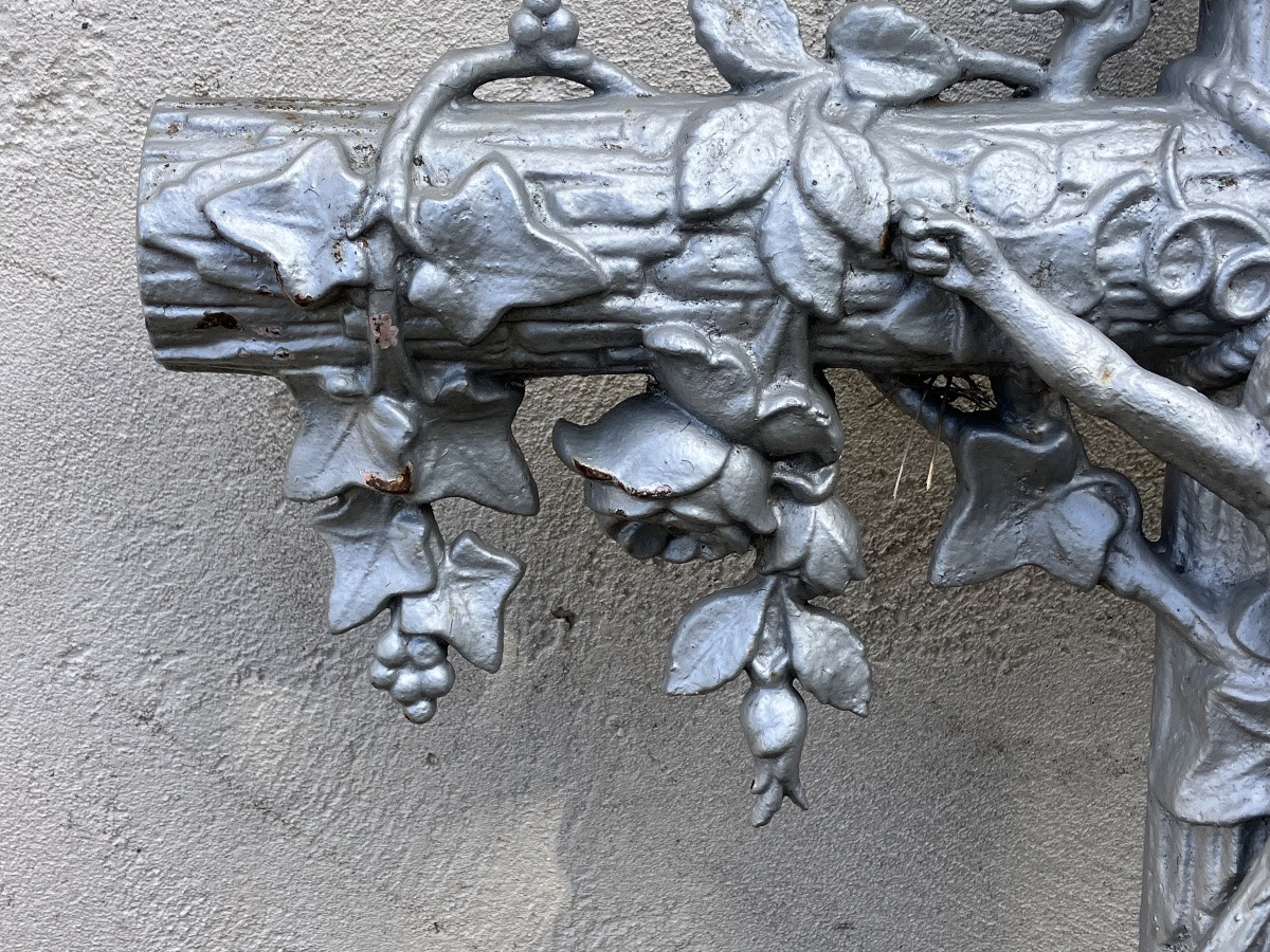 Cast Iron Cemetery Cross Christ Height 131 Cm-photo-1