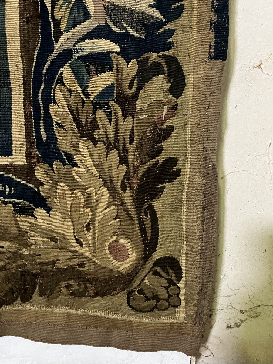 Large Flemish Tapestry, 17th Century, 297 X 370 Cm, Rebecca At The Well -photo-7
