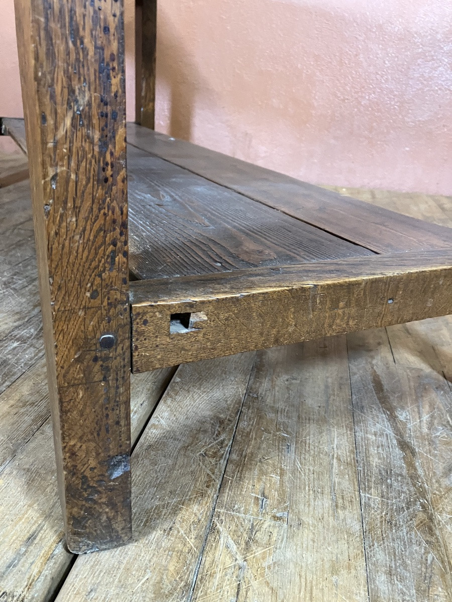 Two-tiered Serving Table, Kitchen Side Table, Draper's Table-photo-1