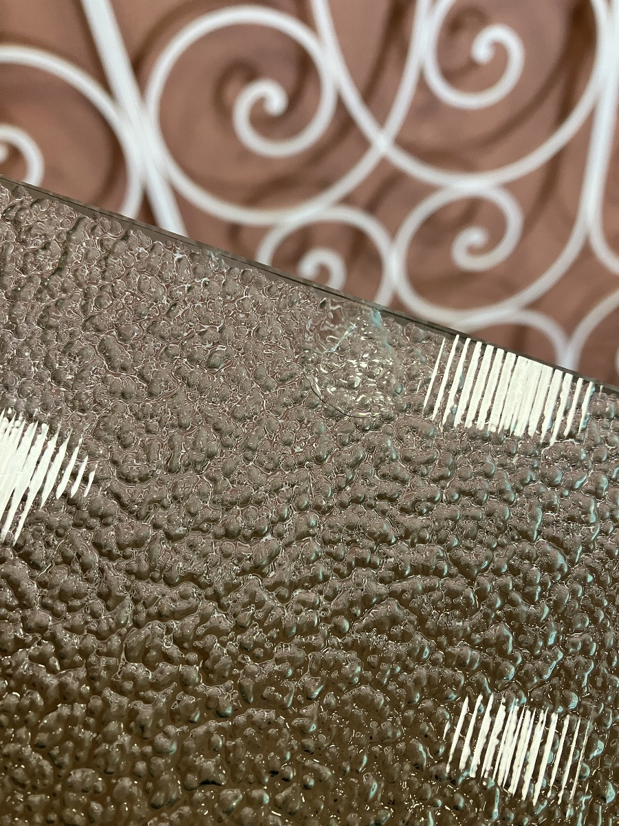 Tête de lit en fer forgé années 50 pour literie 160 cm-photo-5