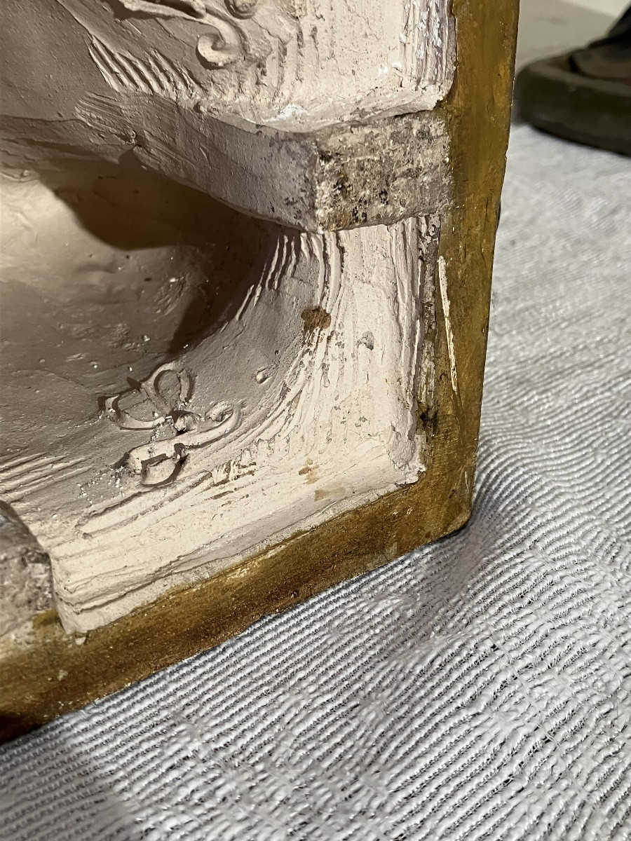 Jesus, Mary, And Joseph Nativity Scene Figures In Polychrome Terracotta (santons)-photo-4