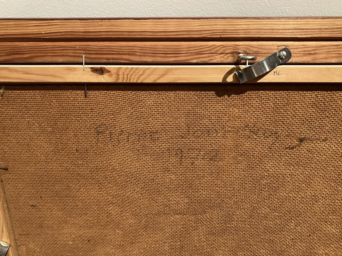 Pierre Jouffroy Nature morte au panier de fraises Franche comté  Peintre Franc Comtois  -photo-2