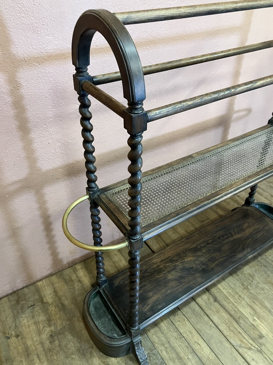 Clothes Rack, Changing Room, Oak Clothes Rack -photo-2