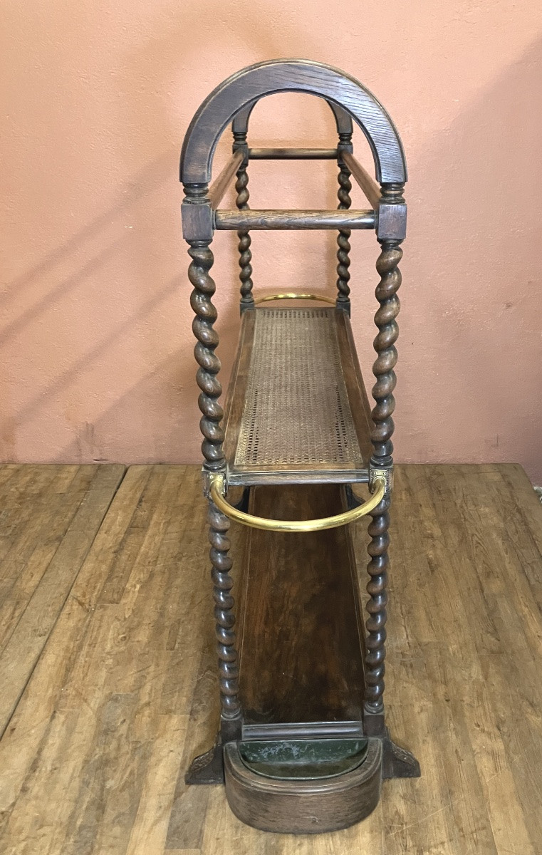 Clothes Rack, Changing Room, Oak Clothes Rack -photo-1