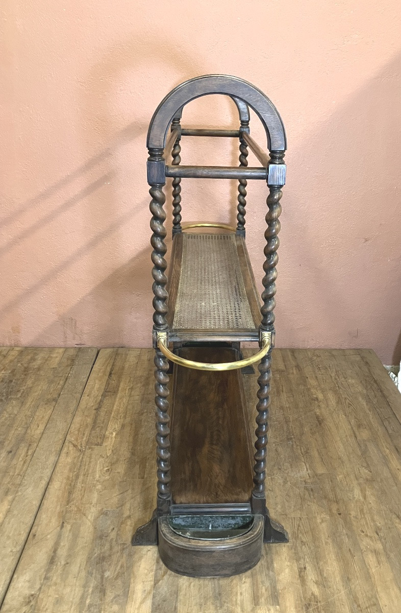 Clothes Rack, Changing Room, Oak Clothes Rack -photo-3