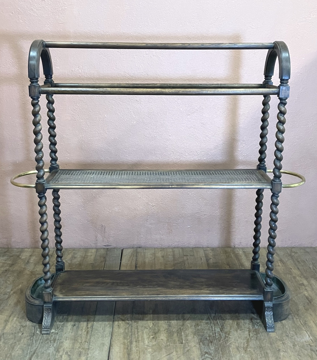 Clothes Rack, Changing Room, Oak Clothes Rack 