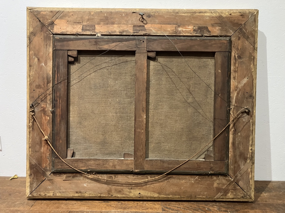 Claude Gellée Dit Claude Le Lorrain Paysage avec bétail et paysans 59 x 75 cm dlg Van Bloemenn-photo-3