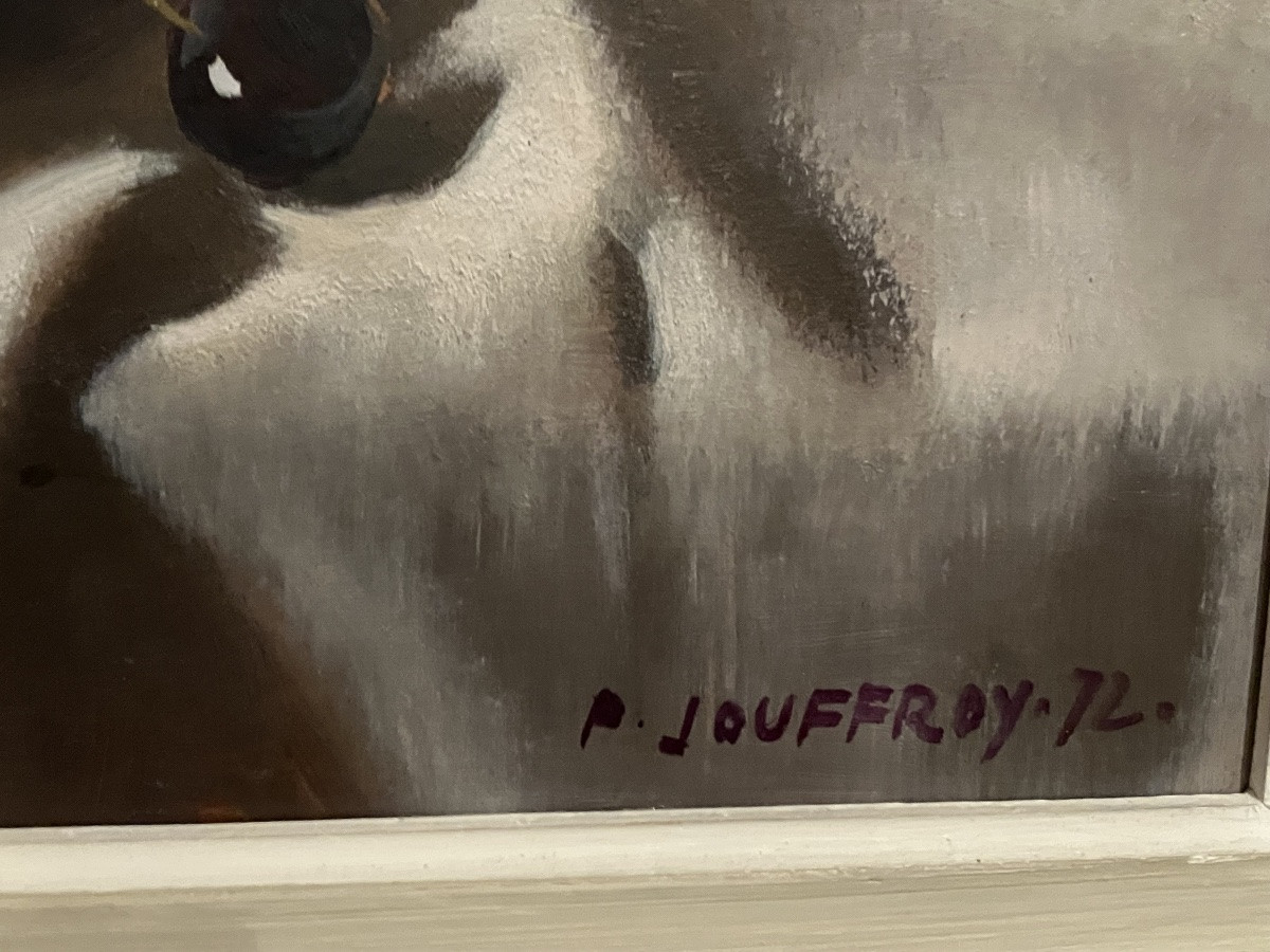 Pierre Jouffroy, Still Life With A Plate Of Cherries, Franche-comté, Painter From Franche-comté  -photo-3