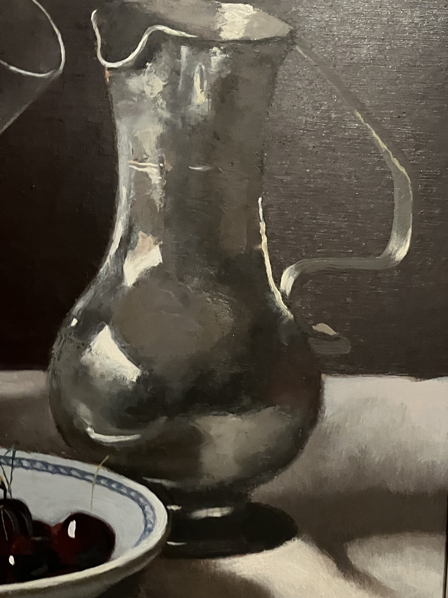 Pierre Jouffroy, Still Life With A Plate Of Cherries, Franche-comté, Painter From Franche-comté  -photo-5