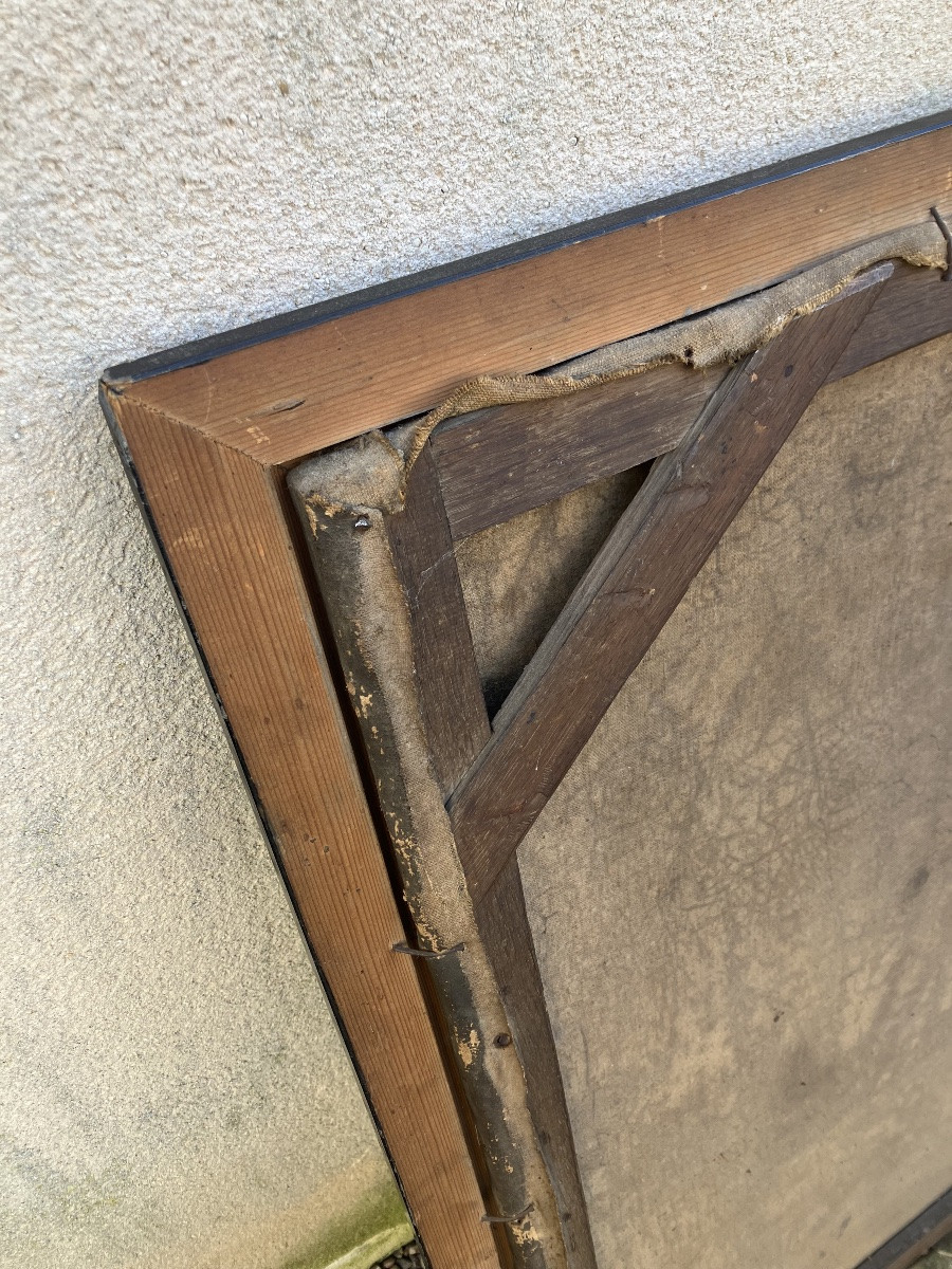 Saint Bernard de Corléone Ordre des Capucins Tableau 18ème-photo-3