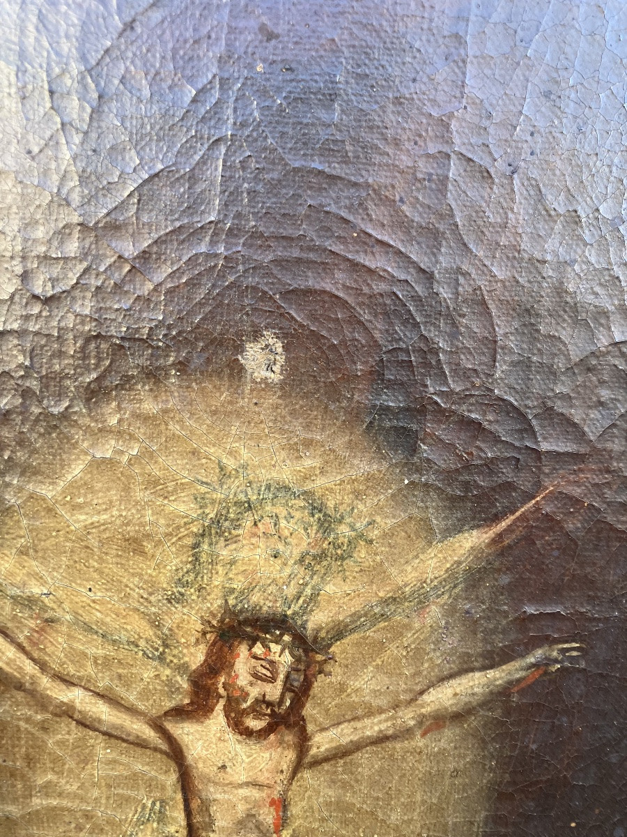 Saint Bernard de Corléone Ordre des Capucins Tableau 18ème-photo-6