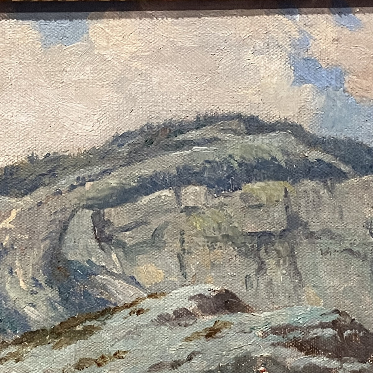 Georges Frederic Rötig, Orientalist; Nomadic Grazing In The High Atlas Mountains; Flock Of Ewes And Sheep-photo-3