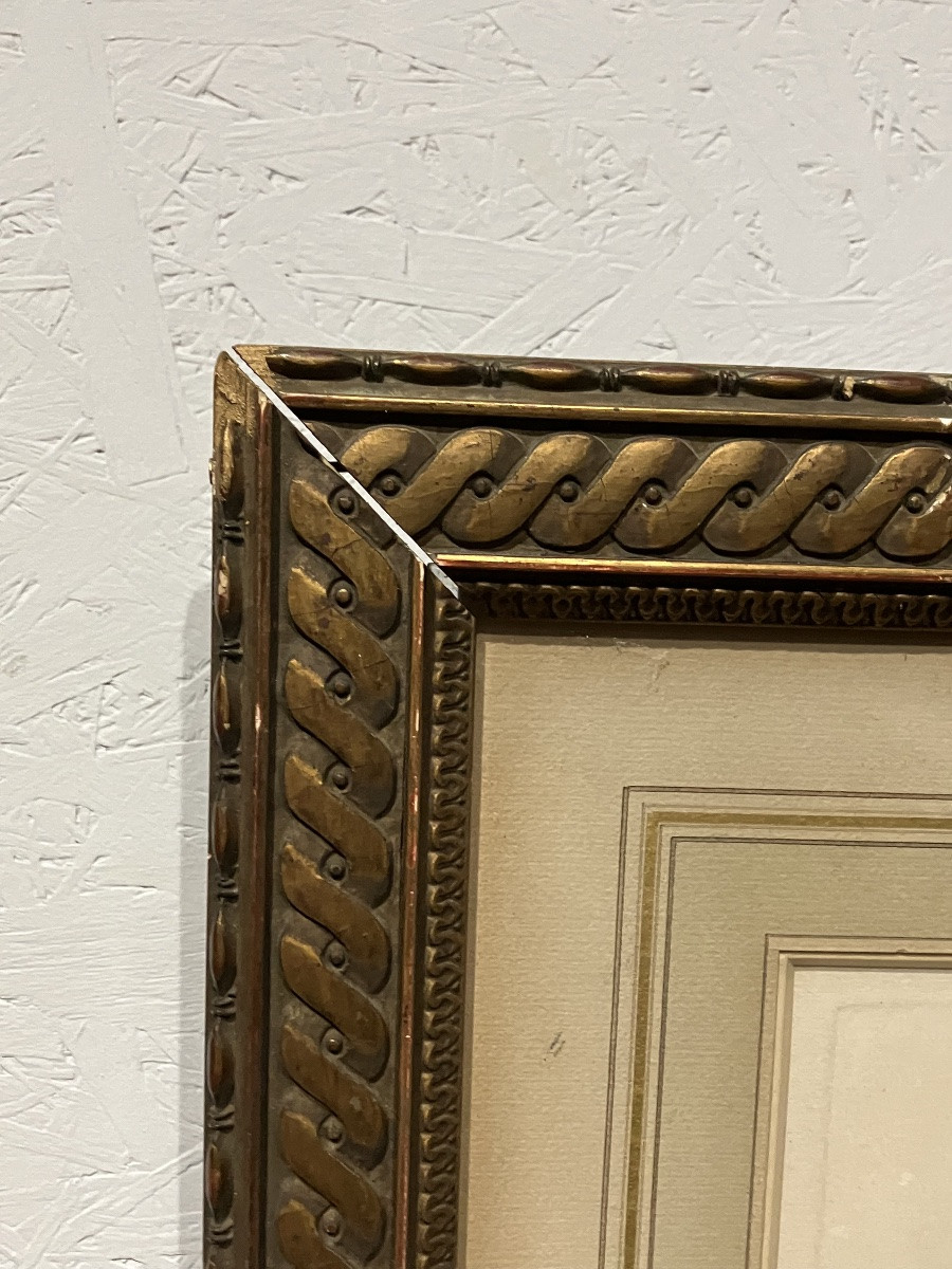 Paul Cesar Helleu Pointe sèche Elégante au chapeau-photo-5