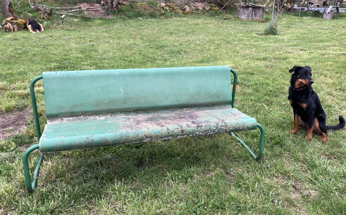 Willy Guhl Banc de jardin 