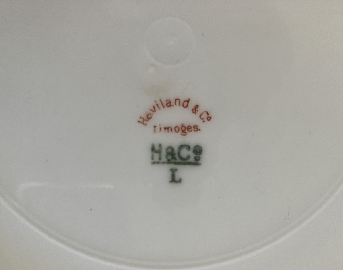 Théodore Haviland Part De Service Comte Et Comtesse Noblesse Monogram Gilded-photo-4