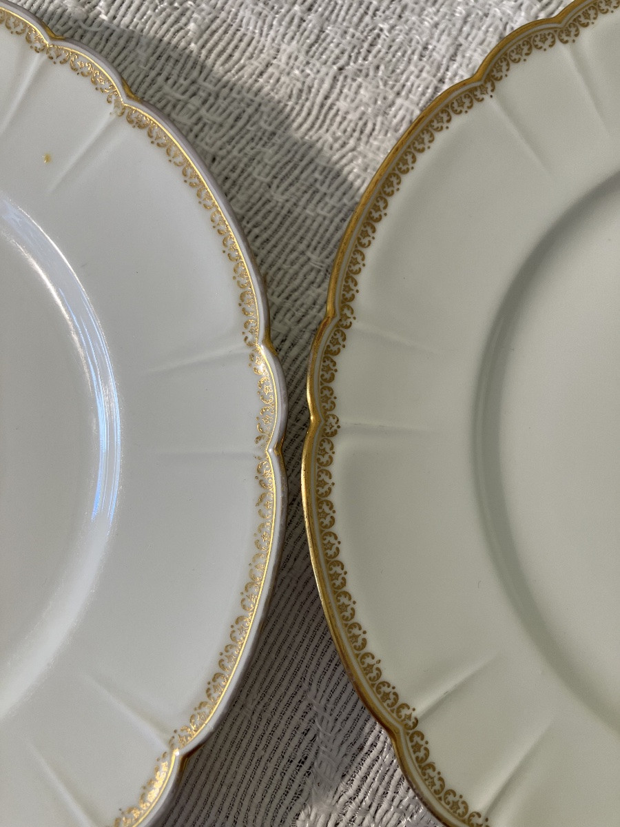 Théodore Haviland Part De Service Comte Et Comtesse Noblesse Monogram Gilded-photo-1