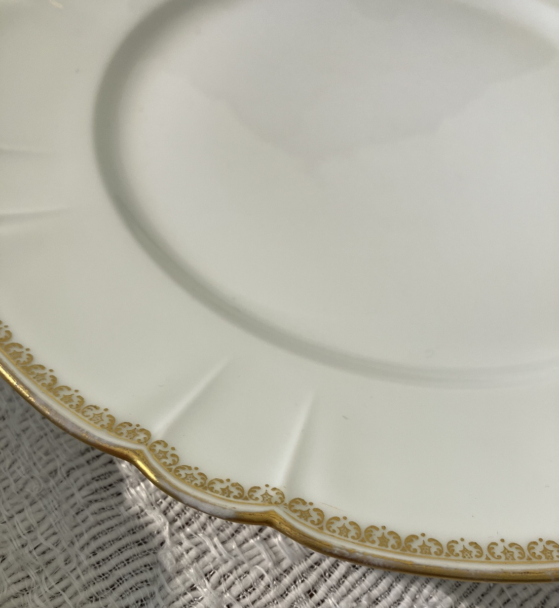 Théodore Haviland Part De Service Comte Et Comtesse Noblesse Monogram Gilded-photo-7