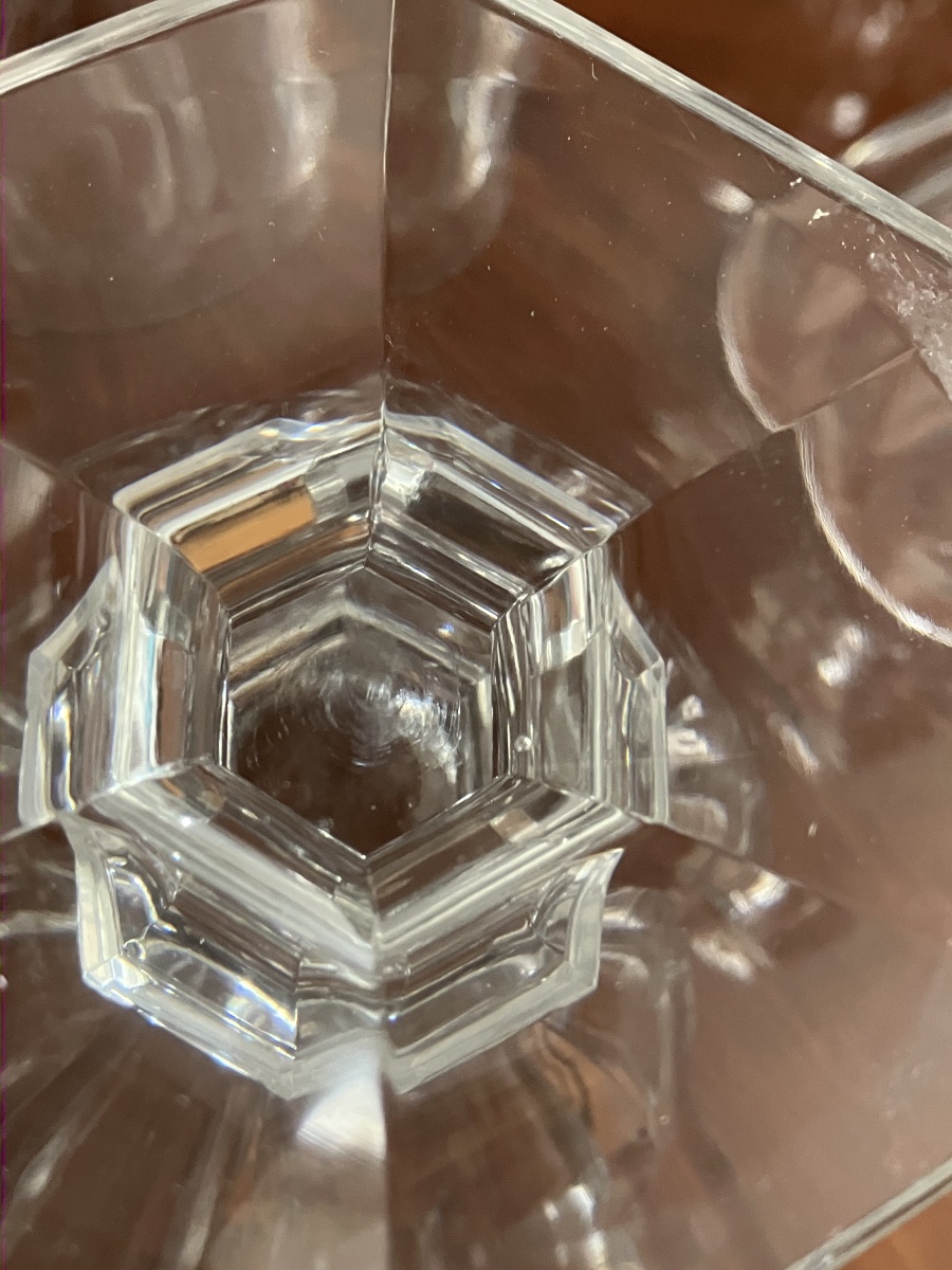  Baccarat Harcourt Série de 12 verres à eau en cristal Hauteur 15 cm-photo-7
