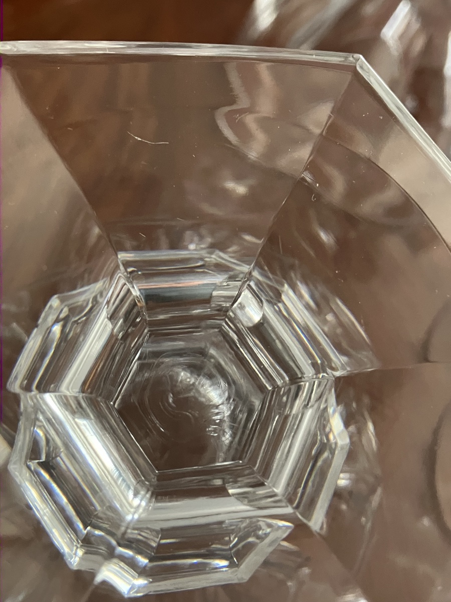  Baccarat Harcourt Série de 12 verres à eau en cristal Hauteur 15 cm-photo-8
